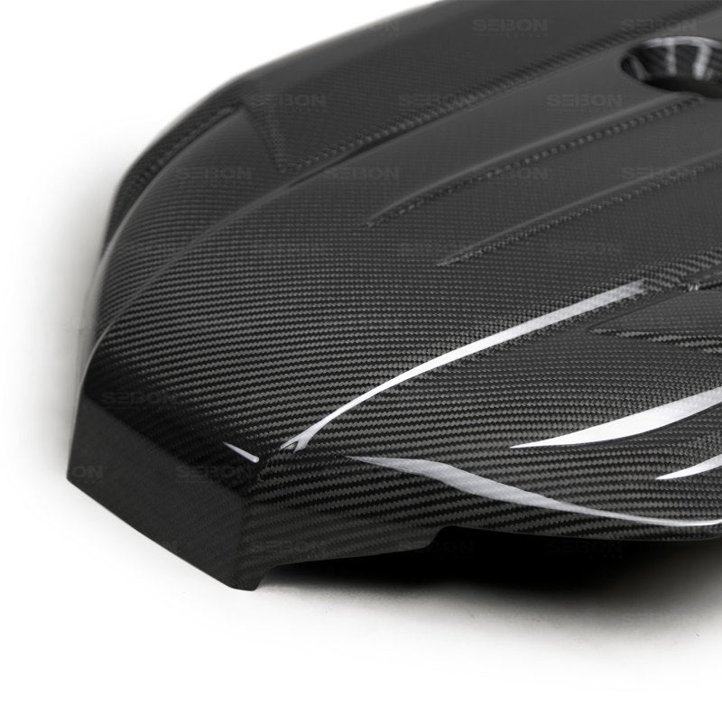 Seibon Carbon Fiber Engine Cover for 2020+ Toyota Supra A90 - OneFastShop