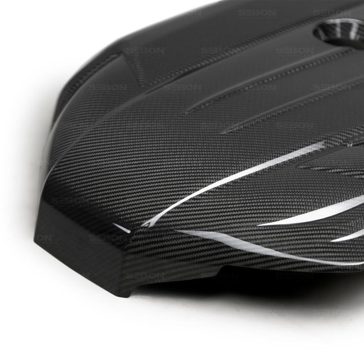 Seibon Carbon Fiber Engine Cover for 2020+ Toyota Supra A90 - OneFastShop
