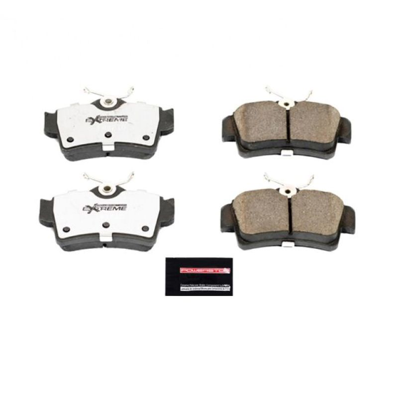 PowerStop Z26 Street Warrior Rear Brake Pads - Ford Mustang SVT Cobra / Mach 1 1994-2004