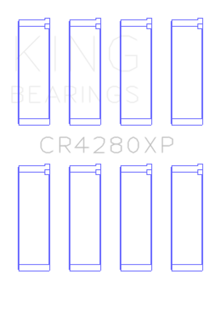 King Engine Bearings Rod Bearing Set - Size STDX for Subaru WRX/STi EJ20/EJ22/EJ25