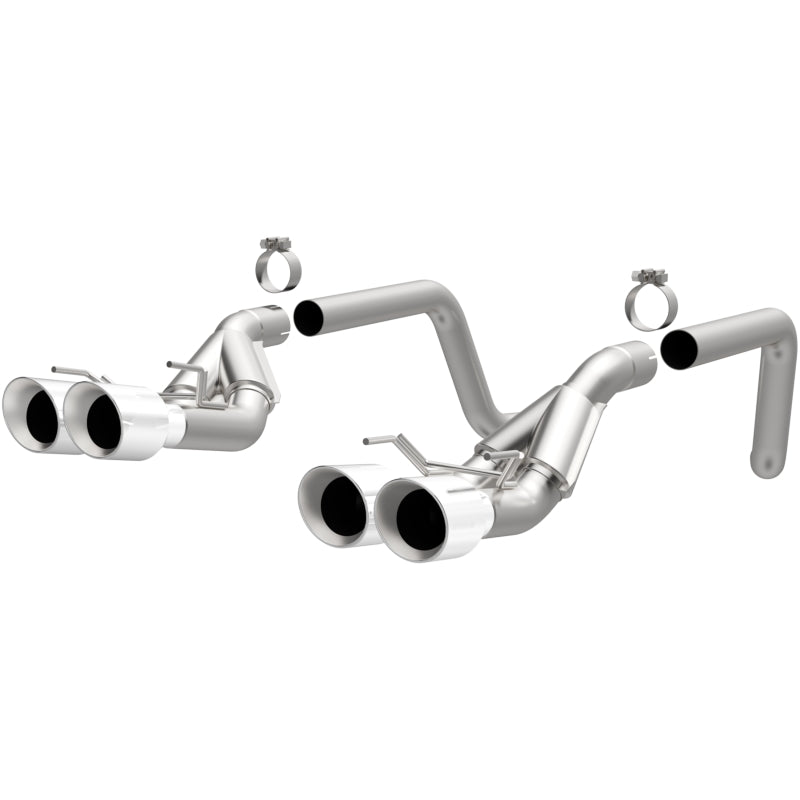 Magnaflow Cat-Back Performance Exhaust for 09-11 Chev Corvette V8 6.2L with Quad Center Rear Exit SS Tips - OneFastShop