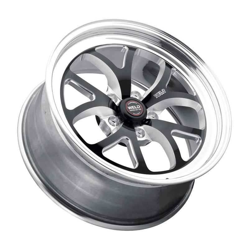 Weld S76 15x10.33 / 5x4.75 BP / 6.5 in. BS Black Wheel (Low Pad) – Non Beadlock