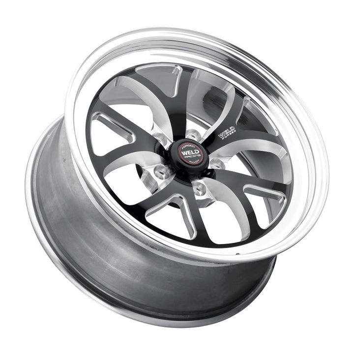 Weld S76 15x10.33 / 5x4.75 BP / 6.5 in. BS Black Wheel (Low Pad) – Non Beadlock - OneFastShop
