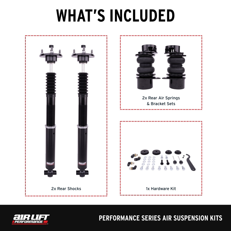 Air Lift Performance Rear Air Suspension Kit - Lexus IS / RC / GS 2013-2024, image 3