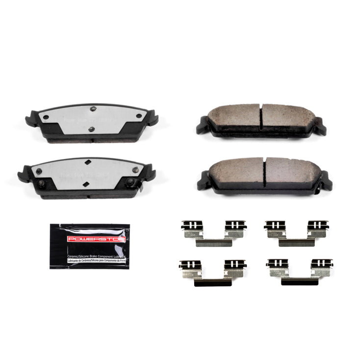 PowerStop Rear Z36 Truck & Tow Brake Pads with Hardware for 99-00 Cadillac Escalade
