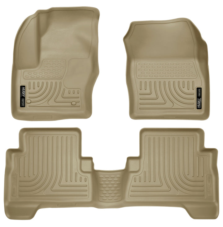 Husky Liners 2013 Ford Escape WeatherBeater Combo Tan Floor Liners