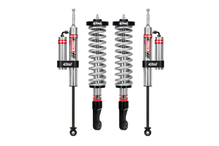 Eibach Pro-Truck Coilover 2.0 Front with Rear Res Shocks Kit for 07-15 Toyota Tundra - OneFastShop