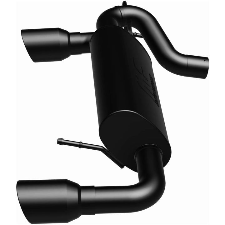 MagnaFlow Axle-Back Exhaust for 2021 Ford Bronco 2.3L I-4 - Dual Split Rear Exit, Black Tips - OneFastShop