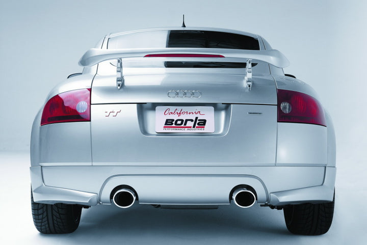 Borla Catback Exhaust System - Audi TT Quattro 1.8T 225HP MT AWD 2dr
