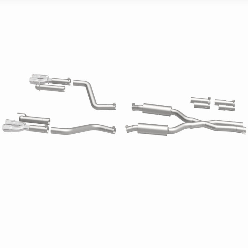 MagnaFlow Cat-Back Exhaust System with 3in Quad Tips - 2017+ Dodge Challenger - OneFastShop