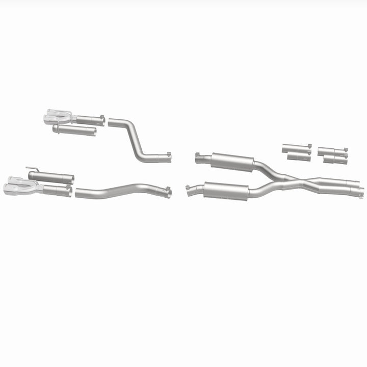 MagnaFlow Cat-Back Exhaust System with 3in Quad Tips - 2017+ Dodge Challenger - OneFastShop