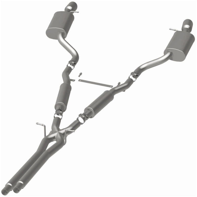 MagnaFlow Touring Series Cat-Back Exhaust System Audi A6 Quattro 2.7L 16493