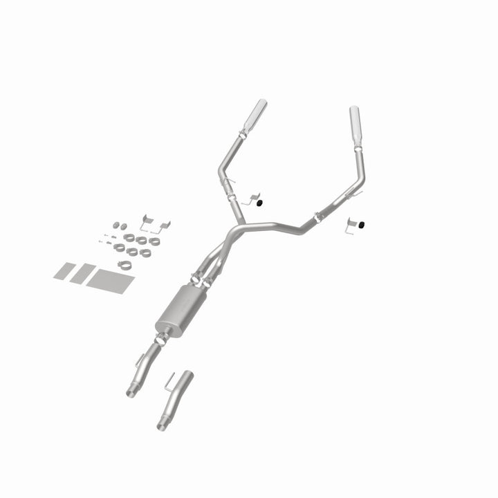 Magnaflow Catback Exhaust System for 2011-2014 Ford F-150 3.7L 5.0L 6.2L Dual Split Rear Exit with 3.5in Stainless Steel Tips - OneFastShop