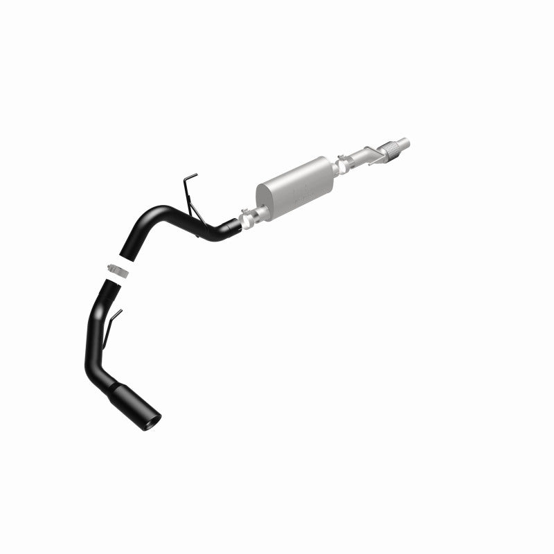 Magnaflow Cat-Back Exhaust System 3in Black 11-14 Ford F-150 3.5L V6 EcoBoost Single Side Exit Rear 3 Tip - OneFastShop