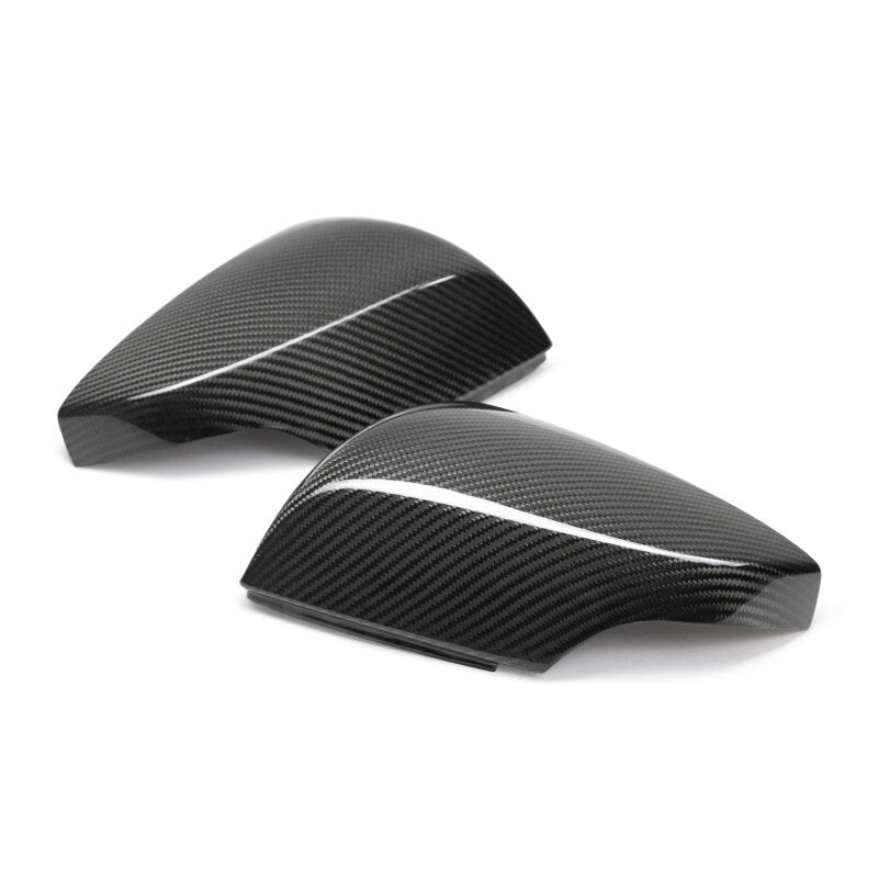 Seibon Carbon Fiber Mirror Caps for 15-20 Subaru WRX / STI - OneFastShop