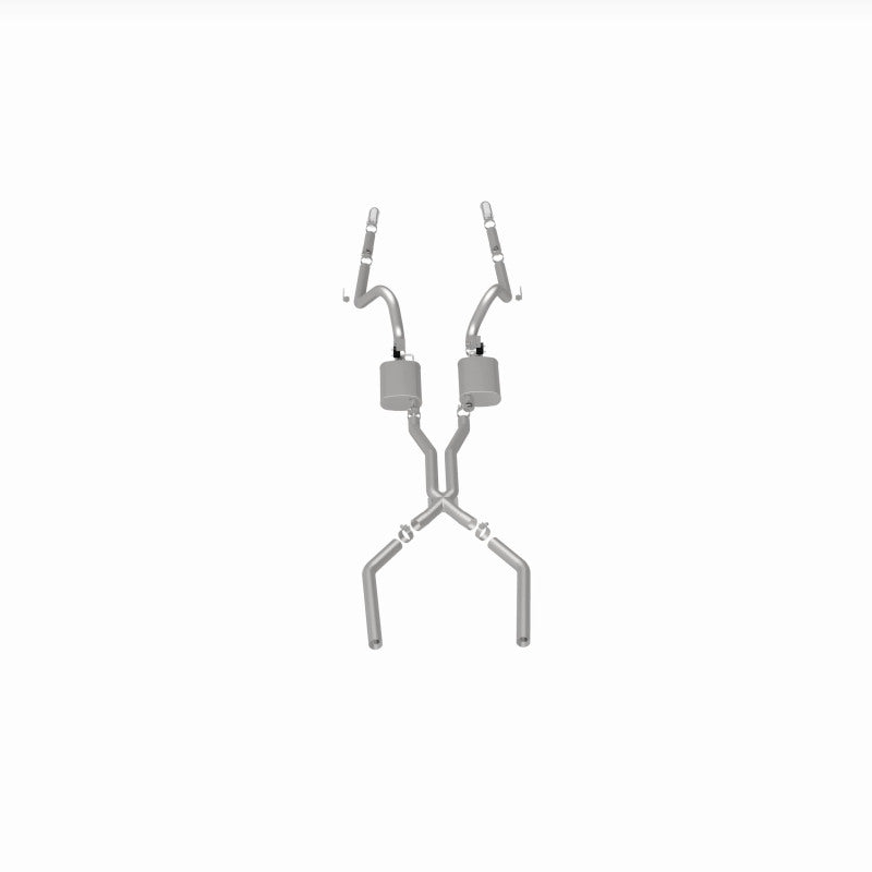 MagnaFlow Street Series Crossmember-Back Exhaust System 2.5inch - 64-66 Ford Mustang