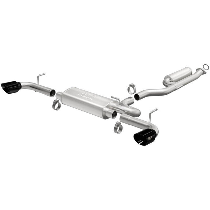 Magnaflow Street Series Cat-Back Exhaust System for 19-21 Toyota RAV4 - Dual Rear Exit - Black - OneFastShop