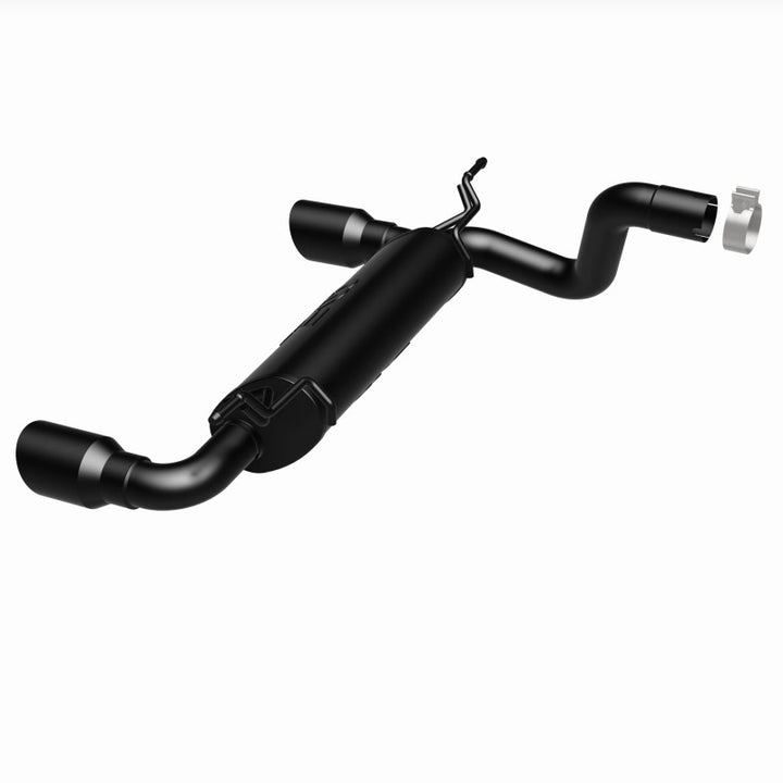 Magnaflow Axle-Back Exhaust for 2018+ Jeep Wrangler 3.6L with Dual Black Tip - OneFastShop