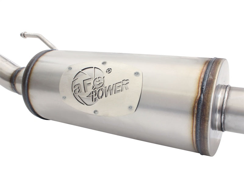 aFe MACHForce XP 2.5in SS-409 Cat-Back Exhaust for 07-16 Jeep Wrangler JK V6 3.6L 3.8L 2-4 Door