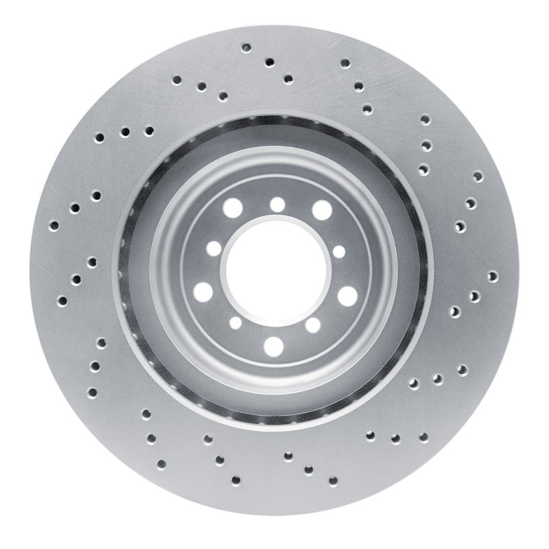 DFC GeoSpec Coated Drilled Left Front Brake Rotor 360mm - BMW 1 Series M / M3 2008-2013, image 2