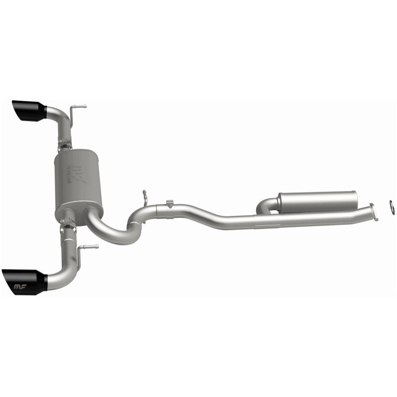 Magnaflow Street Series Cat-Back Exhaust System for 19-21 Toyota RAV4 - Dual Rear Exit - Black - OneFastShop
