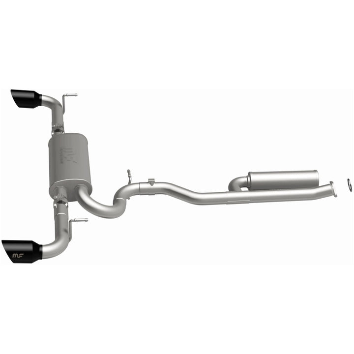 Magnaflow Street Series Cat-Back Exhaust System for 19-21 Toyota RAV4 - Dual Rear Exit - Black - OneFastShop
