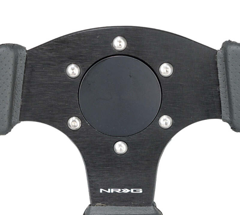 NRG Flush Horn Delete Plate - Universal 6x70/6x74 - Black, image 2