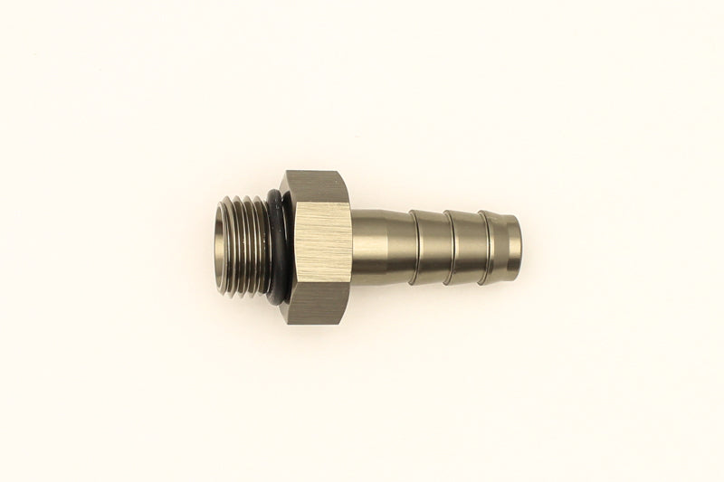 DeatschWerks 6AN ORB Male To 3/8in Male Triple Barb Fitting With O-Ring