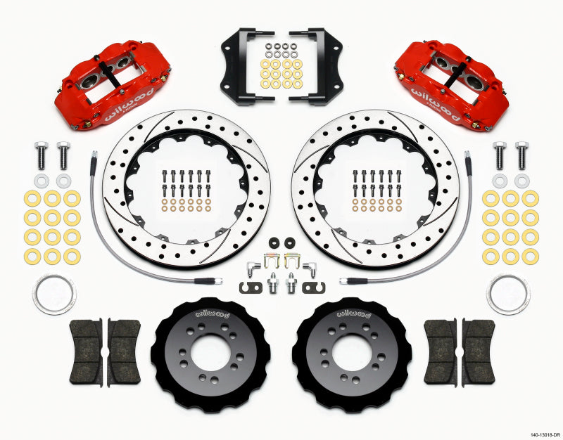 Wilwood Narrow Superlite 6R Front Hat Kit for 2013–Up Ford Focus ST - OneFastShop