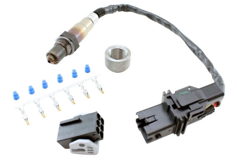 AEM Universal EMS Wideband 02 Kit Sensor/ Bung/ Connector/ Wire-Seals/ Pins.