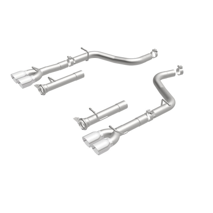 MagnaFlow Axle-Back – SS 2.5 in. Quad Split Rear 3.5 in. Tip for 2015 Dodge Challenger R/T 5.7L