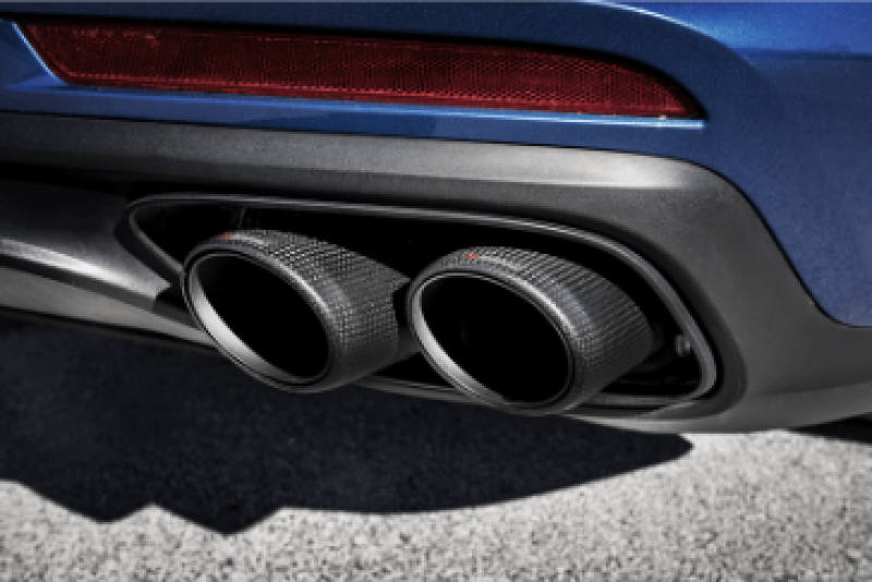 Akrapovic Turbo Tail Pipe Set Carbon for 17-18 Porsche Panamera