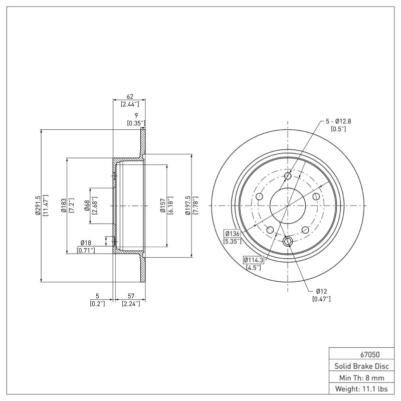 DFC 02-25 Nissan Juke Rear GeoSPEC Coated Rotor...