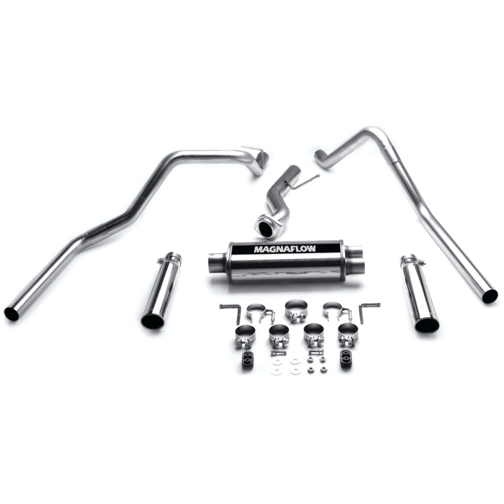 Magnaflow Cat-Back Exhaust System For GM 1500 Std Cab 4.8L/5 1999-2002 Silverado Sierra - OneFastShop