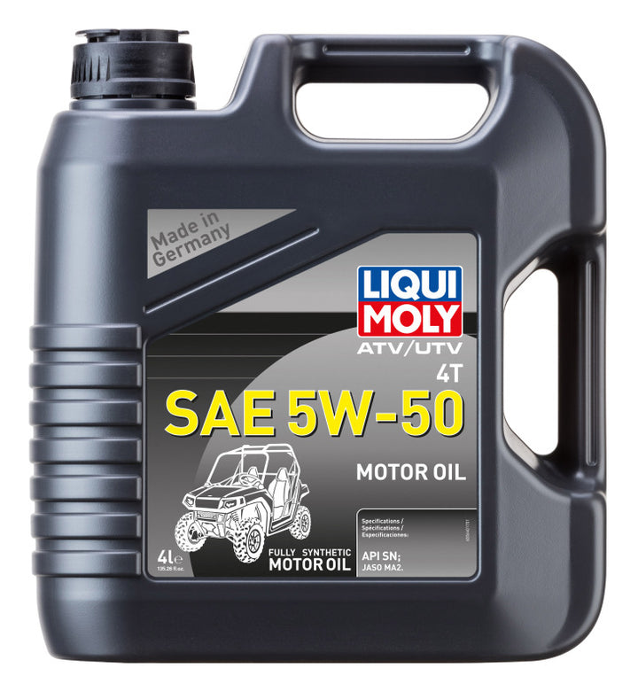 LIQUI MOLY 4L ATV 4T Motor Oil SAE 5W50 for Arctic Cat 2006-2014 - OneFastShop