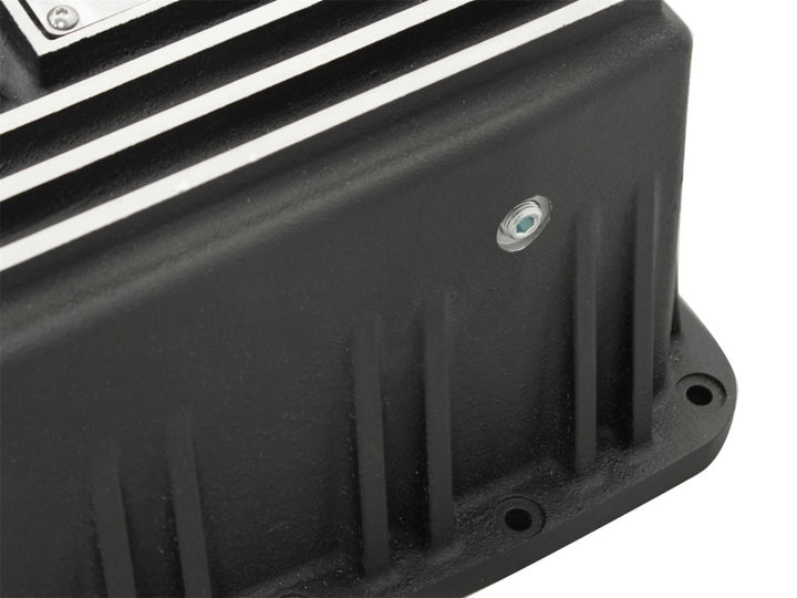 AFe Power Pro Series Transmission Pan Black Machined for 09-14 Ford F-150 Trucks