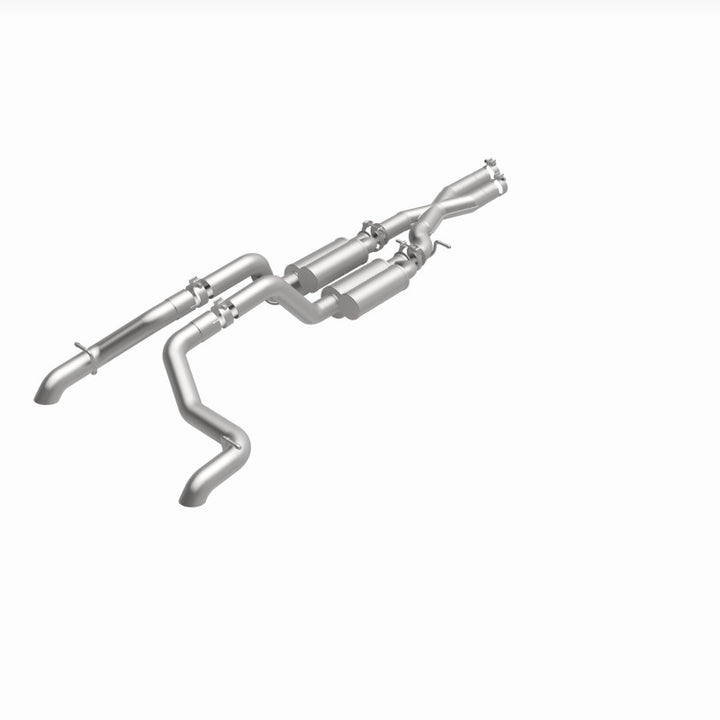 Magnaflow Cat-Back Exhaust 2021-2024 Jeep Wrangler 6.4L Rock Crawler Series Dual Exit Stainless - OneFastShop