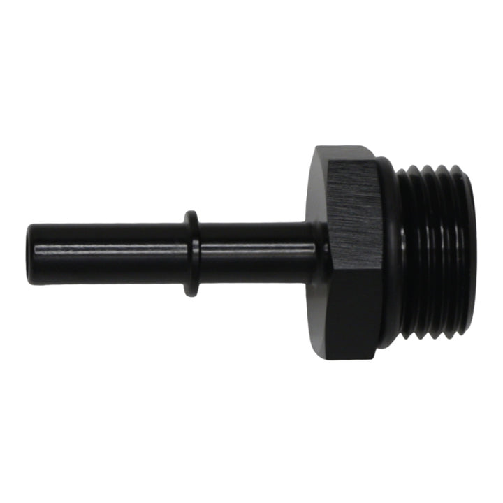 DeatschWerks 10AN ORB Male to 5/16 in Male EFI Quick Connect Adapter - Matte Black