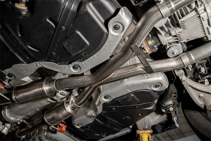 CORSA Performance Cat-Back Exhaust 2.75in Dual Rear Exit Xtreme 4.5in Black PVD Tips for 2018-2024 Dodge Durango SRT 392