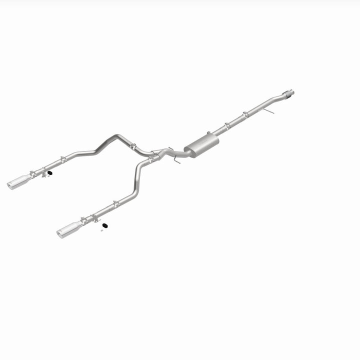 Magnaflow Street Series Dual Exit Exhaust for 2019-2024 Chevy Silverado 1500 V8 5.3L/V6 4.3 with Polished Tips - OneFastShop
