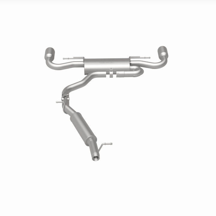 MagnaFlow SYS Cat-Back Exhaust for 2008–2009 Audi TT Quattro 3.2L Comp
