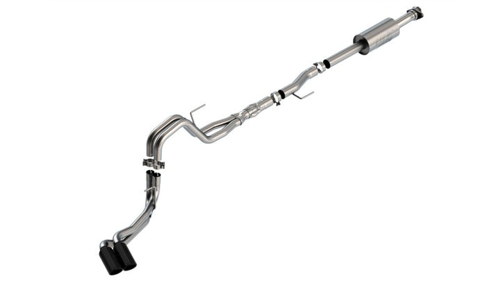 Borla Cat-Back Exhaust System for F-150 5.0L 2021 ATAK Black CHR Tips - OneFastShop