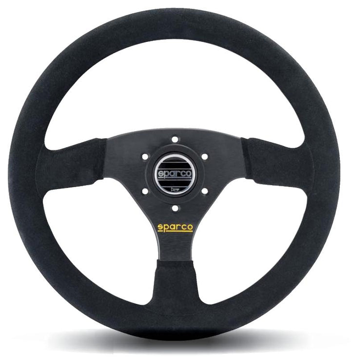 Sparco 323 Steering Wheel Suede Black (323) (323) (323) - OneFastShop