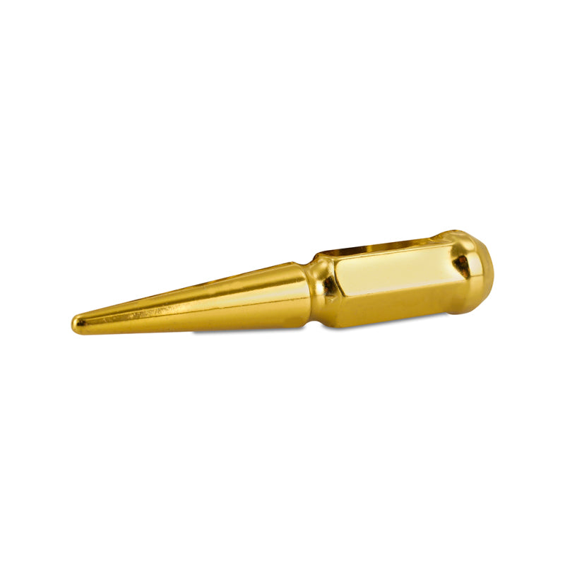 Mishimoto Steel Spiked Lug Nuts M12 x 1.5 24pc Set - Gold, image 3