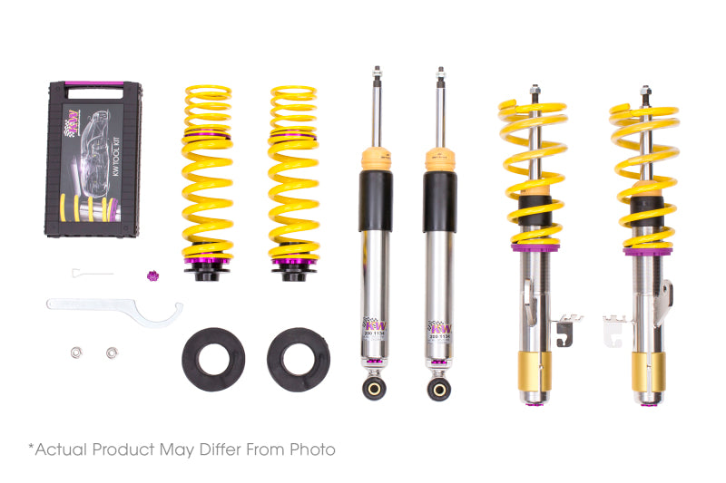 KW Coilover Kit V3 Honda Civic Coupe Hatchback Sedan with Rear Lower Fork Mounts