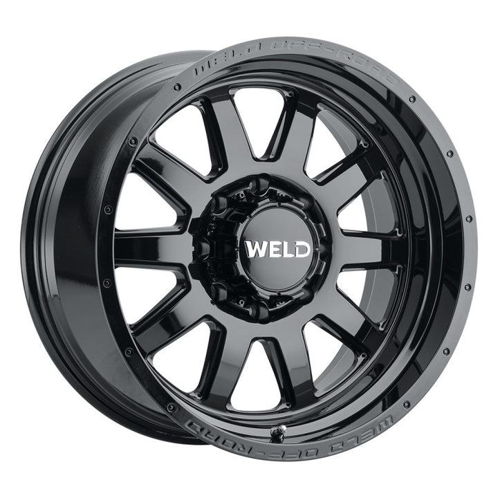 Weld Off-Road W168 Wheel – 20X10 Stealth 6X135 6X139.7 ET-18 BS4.75 Gloss Black (106.1) - OneFastShop