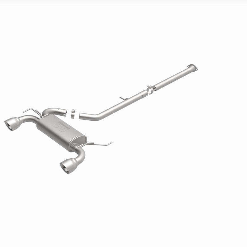 MagnaFlow Cat-Back 03-09 Nissan 350Z Street SS 2.5 Inch Dual Split Rear Exit Polished 4.5 Inch Tips