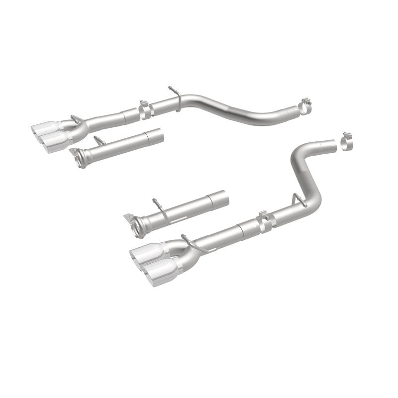 MagnaFlow Axle-Back – SS 2.5 in. Quad Split Rear 3.5 in. Tip for 2015 Dodge Challenger R/T 5.7L