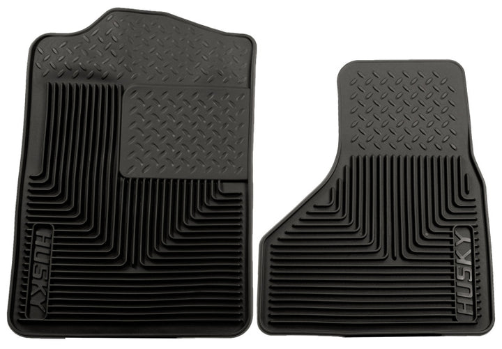 Husky Liners Heavy Duty Black Front Floor Mats for 08-10 Ford F-250/F-350/F-450 SuperDuty