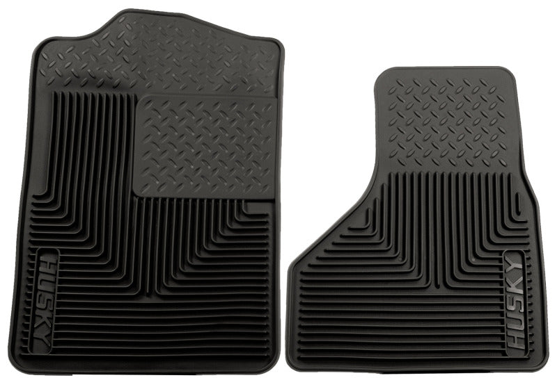 Husky Liners Heavy Duty Black Front Floor Mats for 08-10 Ford F-250/F-350/F-450 SuperDuty - OneFastShop